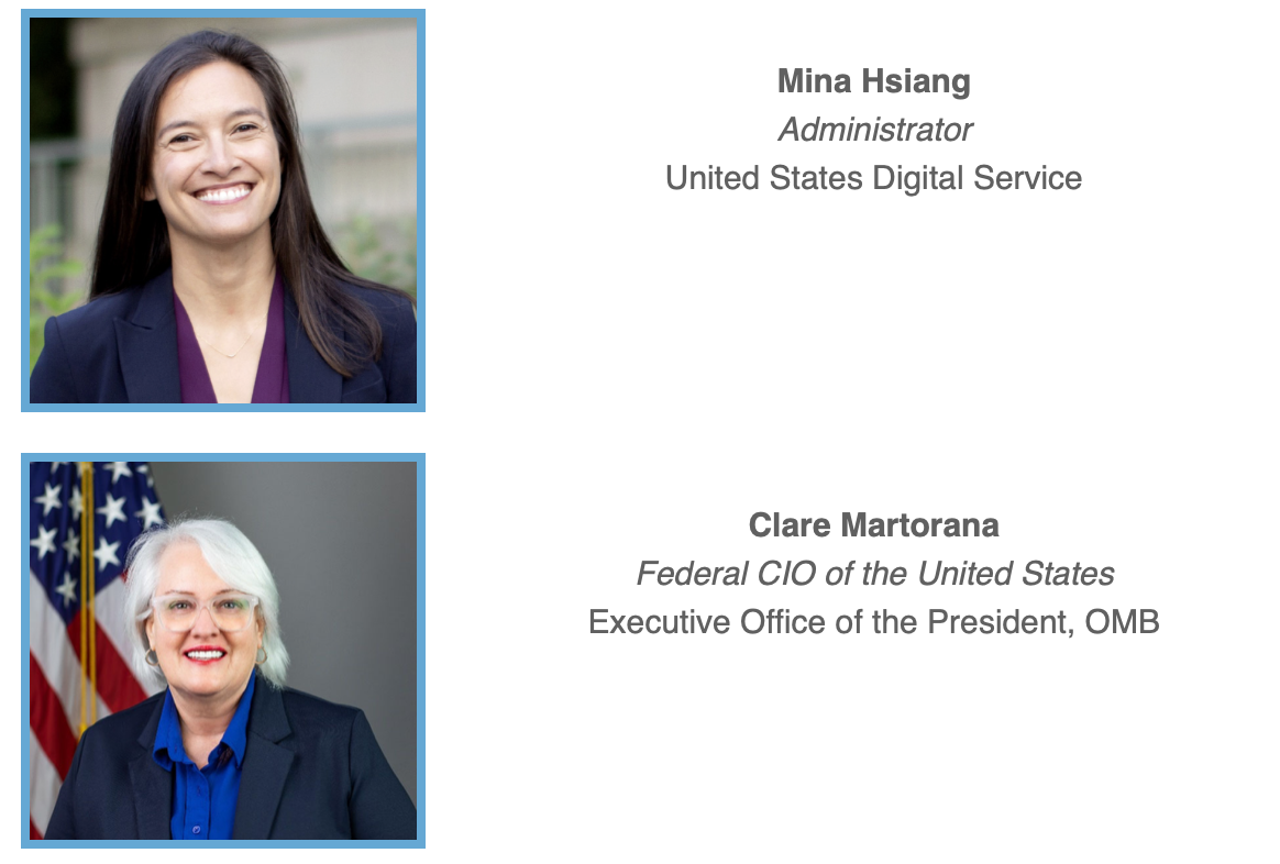 White House Clare Martorana & Mina Hsiang To Keynote